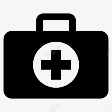 援助之手医疗箱援助紧急情况图标