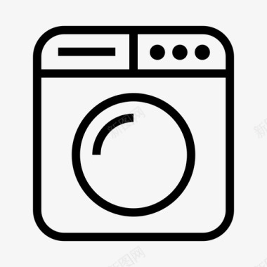洗衣机洗衣机电器电子图标