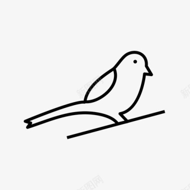 小麻雀鸟42春图标