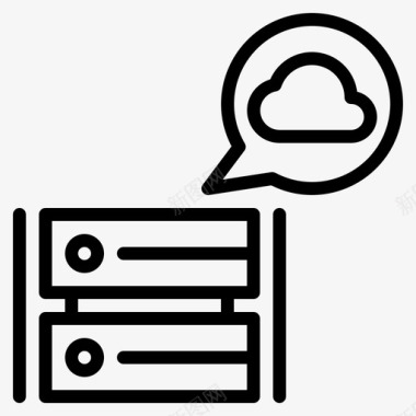 云服务器服务器备份云图标