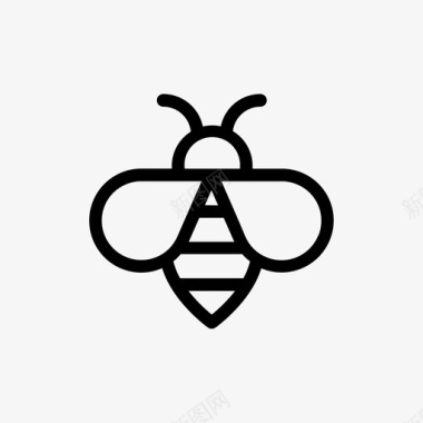 蜂蜜蜜蜂大黄蜂蜂巢图标