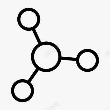 分子ca分子原子科学图标