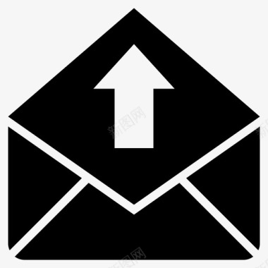 qq网络邮箱发件箱电子邮件发件箱电子邮件发送图标
