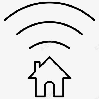 互联网wifi通信网络图标