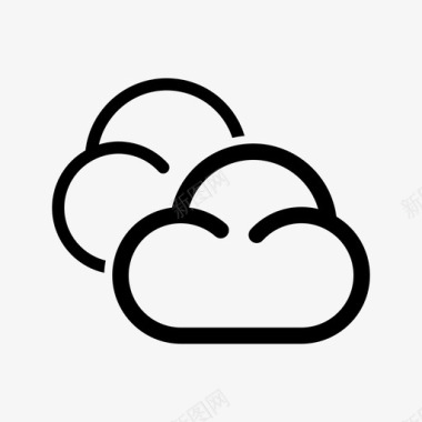 云服务器云多云服务器图标