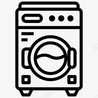 洗衣机采购产品洗衣机洗衣机电子产品图标