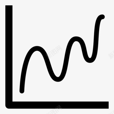 波形图数据图表图标