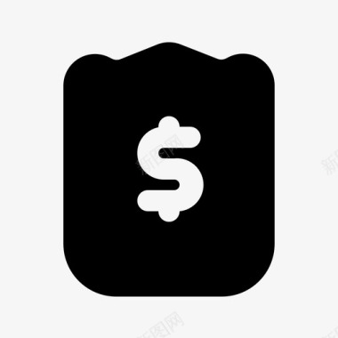 财务收据帐单费用财务图标