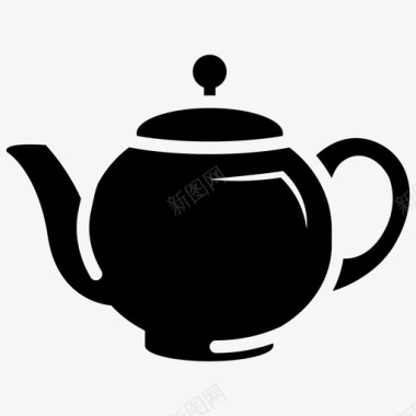 茶具茶道配件采购产品茶壶茶壶餐具图标