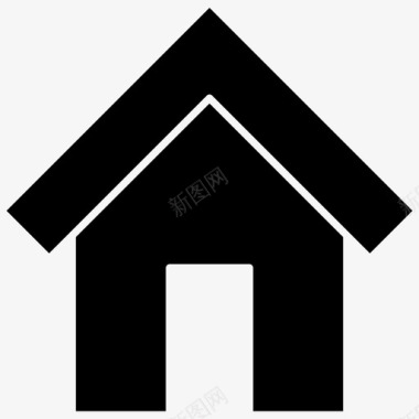 房子主页免抠png家建筑物地产图标