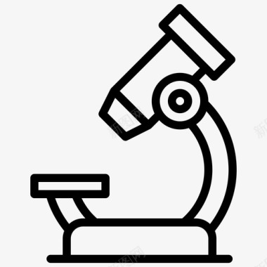 设备显微镜实验室设备实验室图标