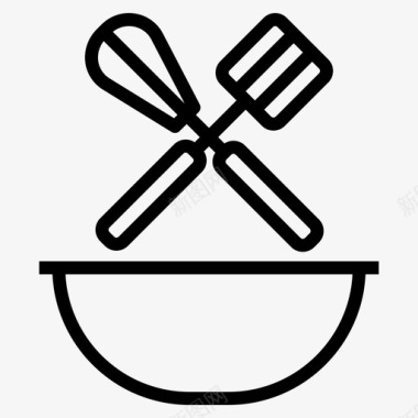 厨具咖啡法式厨具图标