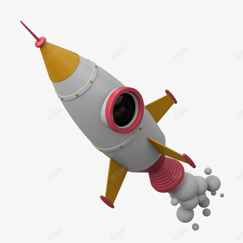 Rocket 2装饰素材png免抠素材_88icon https://88icon.com 装饰 素材