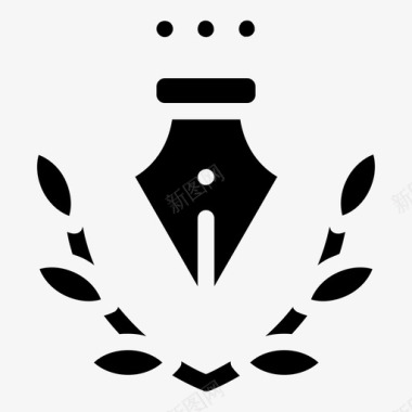 水笔意志命令自来水笔图标