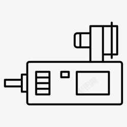 直流电直流电机电气工程高清图片