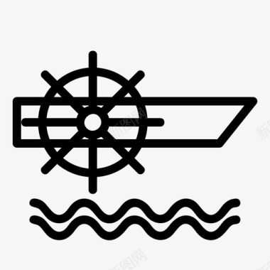 木船水水运图标