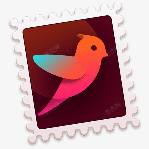 Mail Stamp IconUIpng免抠素材_88icon https://88icon.com 