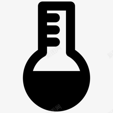 实验与科学瓶子实验室科学试管图标