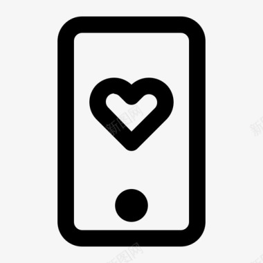 小米系列手机智能手机心脏爱图标