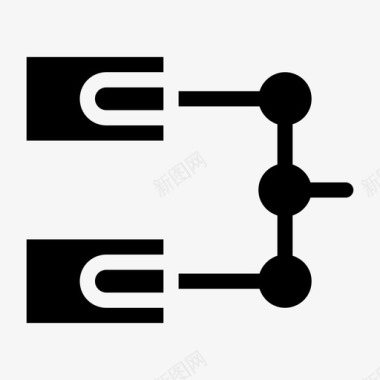 区块链科技交易云商业图标