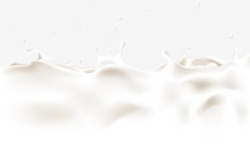 牛奶白色液体PNG图素材