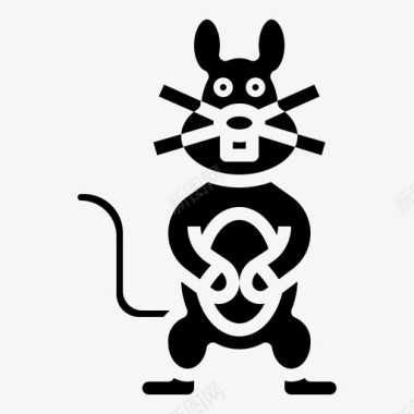 老鼠老鼠动物宠物图标