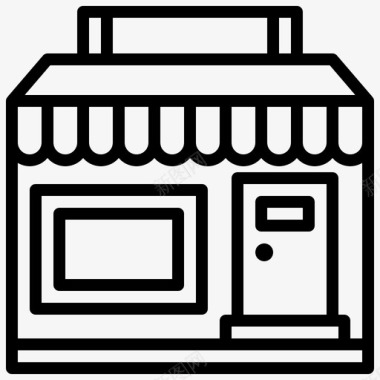 超市杂货篮子食物图标