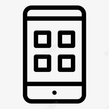 手机Up直社交logo应用应用程序数字手机图标