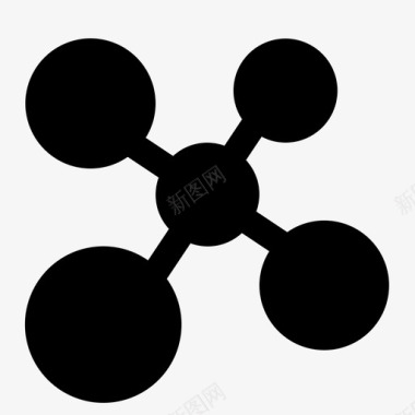 网络符号e连接教育网络图标