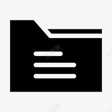 文件资料文件夹数据存储文件存储图标