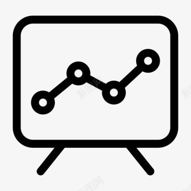 商务演示图形演示董事会图表图标