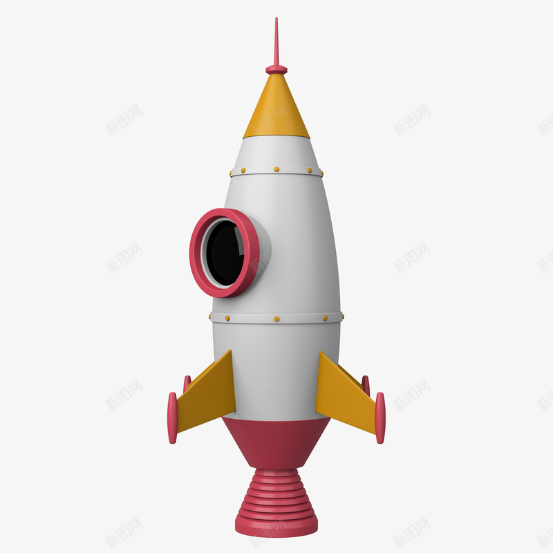 Rocket 3装饰素材png免抠素材_88icon https://88icon.com 装饰 素材