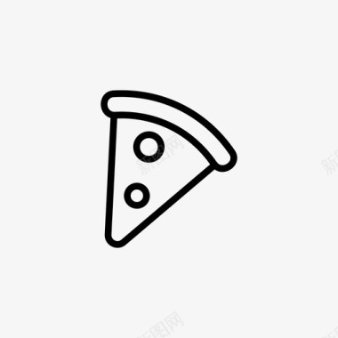 披萨芝士披萨芝士披萨片图标