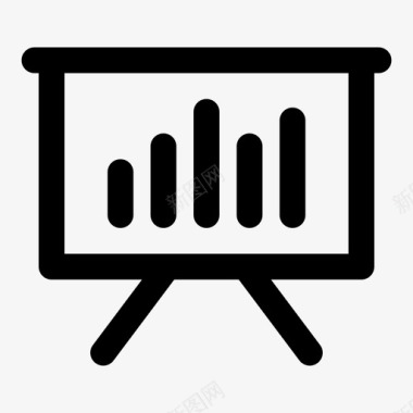 展示商业信息图表展示商业图表图标