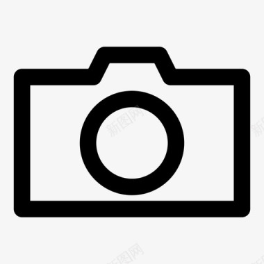 肖像照相机捕获图像图标
