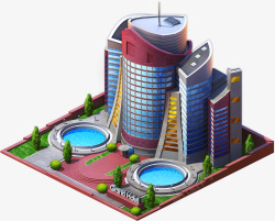 Poker City  Builder   post processing game location   These are buildings for the half citybuilder h素材