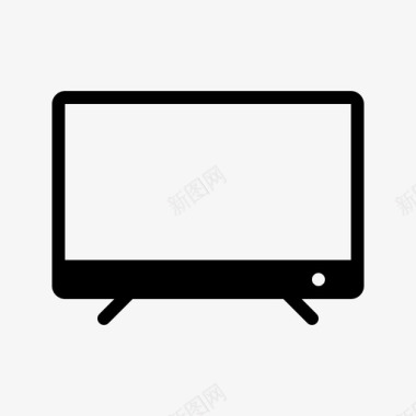 智能电视液晶电视显示器图标