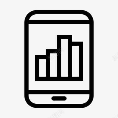 心理健康咨询移动统计分析数据图标