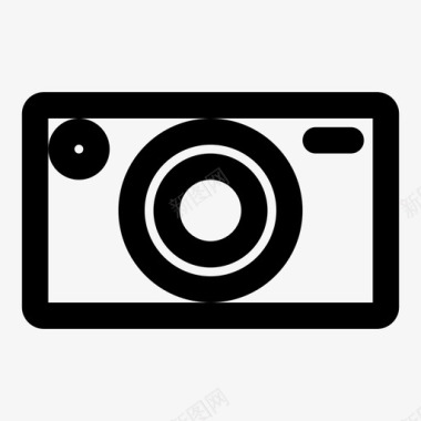肖像照相机捕获图像图标
