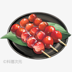 冰糖葫芦食物图 食物素材