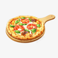 那不勒斯披萨食物图 唯有美食不可辜负素材
