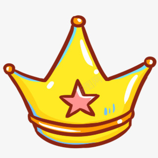 卡通皇冠小素材png免抠素材_88icon https://88icon.com 卡通 皇冠 素材