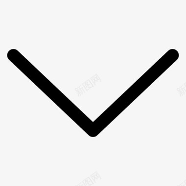 金融图标线性down通用图标