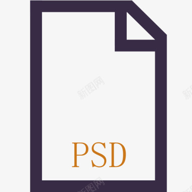 多色背景PSD图标