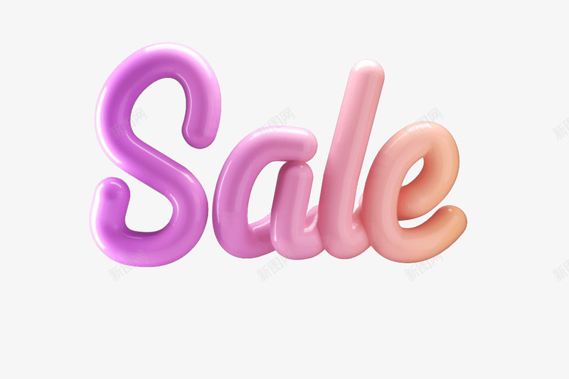 3d lettering word sale design创意png免抠素材_88icon https://88icon.com 创意