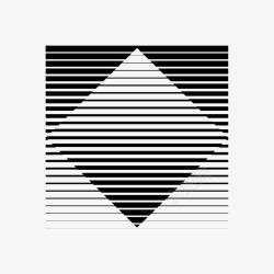抽象形状87黑底白字素材纹理素材