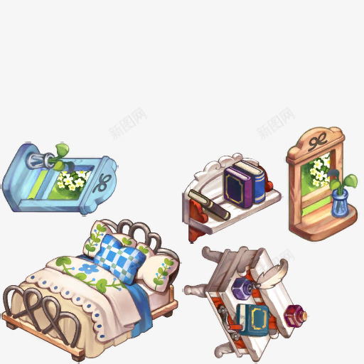 Furni1150505场景小道具png免抠素材_88icon https://88icon.com 场景 小道具