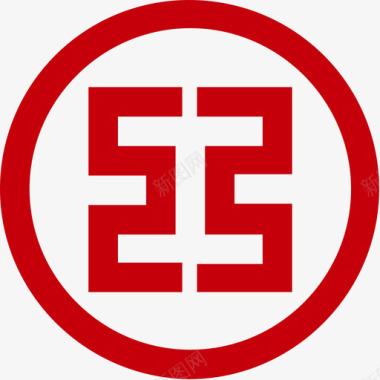 矢量银行中国工商银行图标