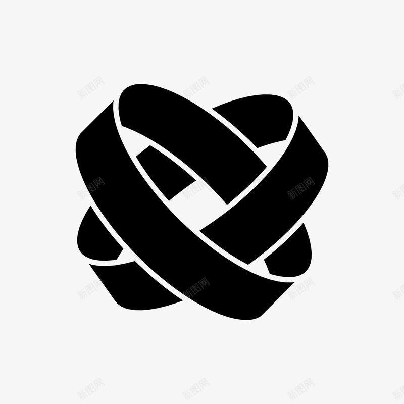 抽象形状23黑底白字装饰物png免抠素材_88icon https://88icon.com 抽象 形状 白字 装饰物