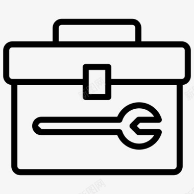 2017劳动节工具箱施工设备图标